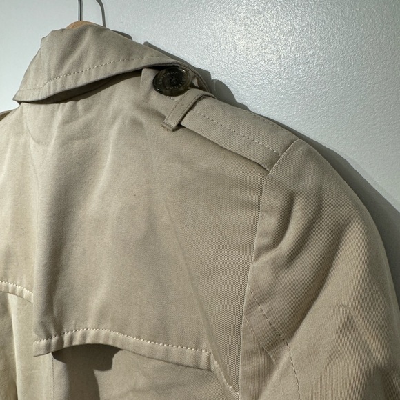 Gryphon New York Cotton Trench Coat Size US S - Picture 9 of 10